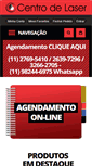 Mobile Screenshot of centrodelaser.com.br